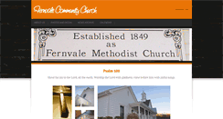 Desktop Screenshot of fernvalechurch.com